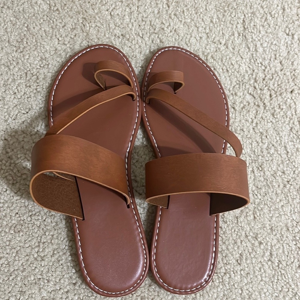Brown sandals
